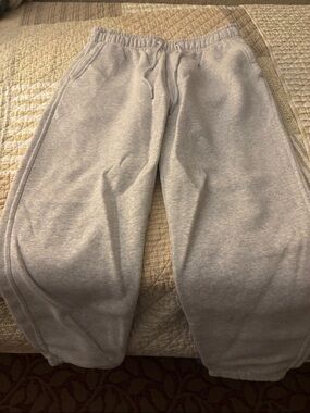 Abercrombie & Fitch Light Gray Sweatpants Joggers